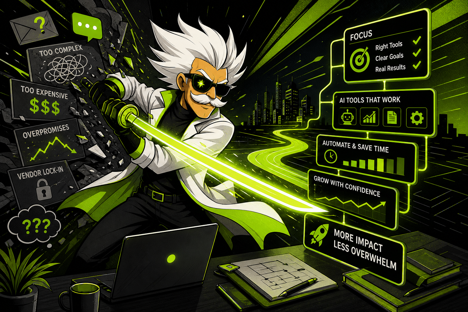 AI Tools for Small Business: Cut Through the Hype Without the Overwhelm